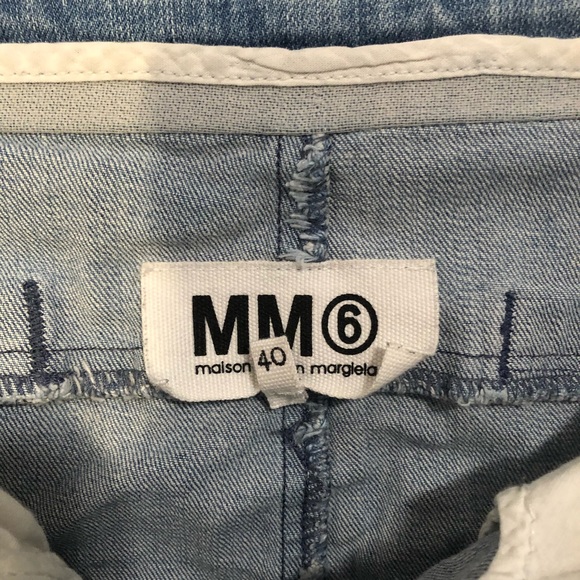 MM6 Maison Margiela Denim Mini Skirt - Picture 4 of 4